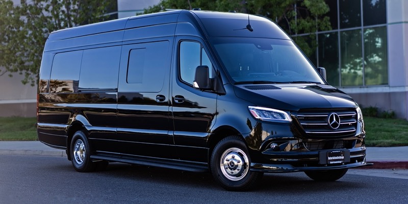 Luxury Sprinter JetVan exterior