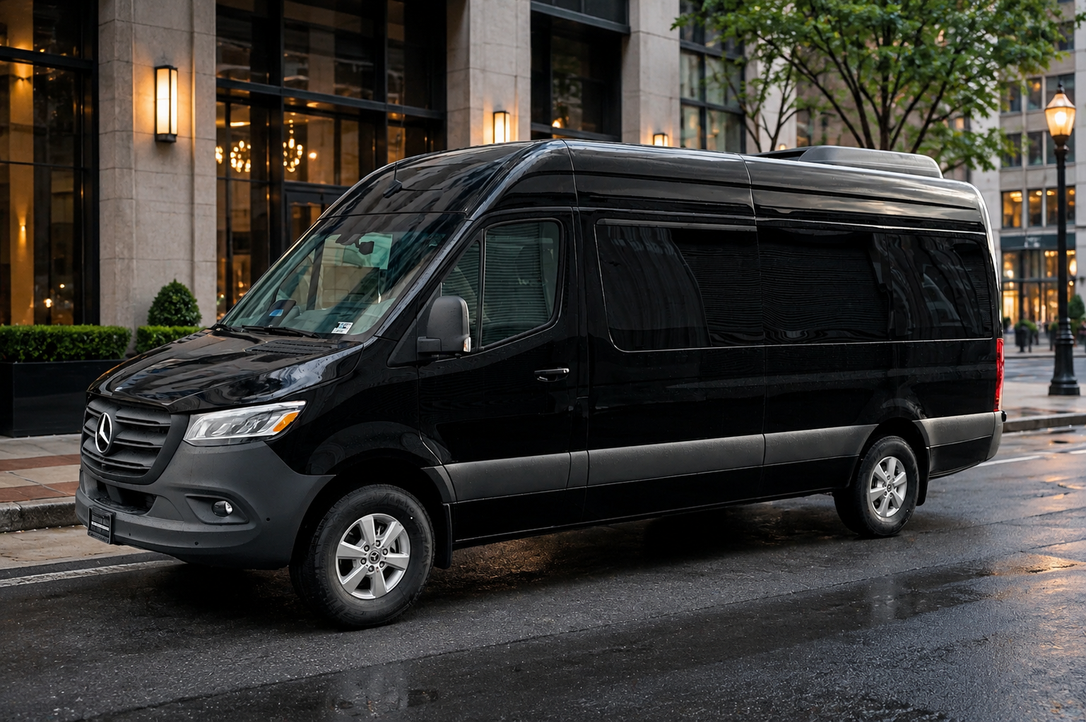 Mercedes Sprinter 15 Passenger exterior